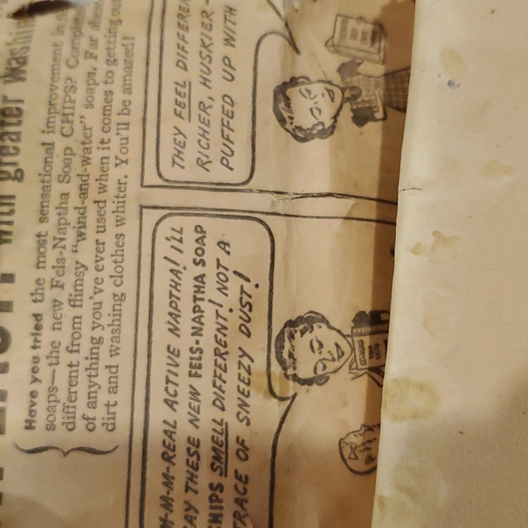 Lot of 4 x Vintage 1920 Fels-Naptha Bath Size Bars of Laundry Soap - NEW - Picture 3 of 4